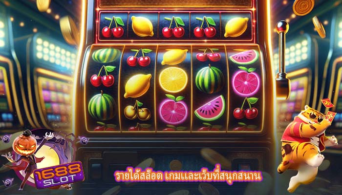 รายได้สล็อต เกมเเละเว็บที่สนุกสนาน